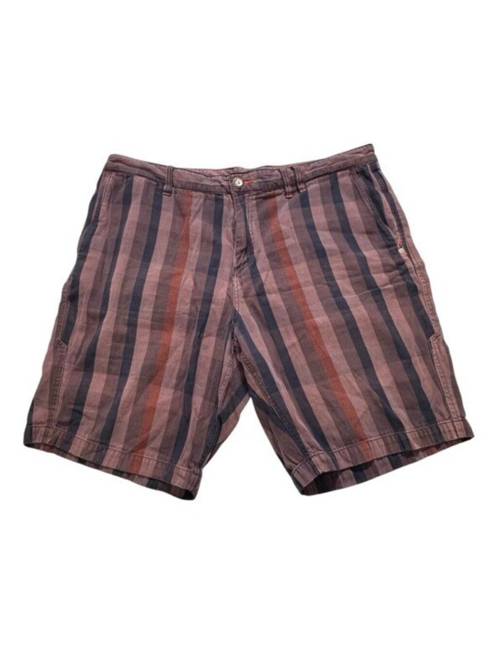 Tommy Bahama Men's 40 x 13 Striped Casual Shorts Long Weekend Beach Vacation